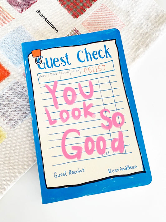 You Look So Good Soft Cover Notebook