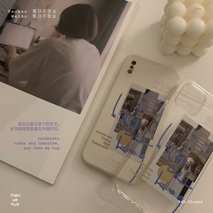 London Winter Collage Phone Case
