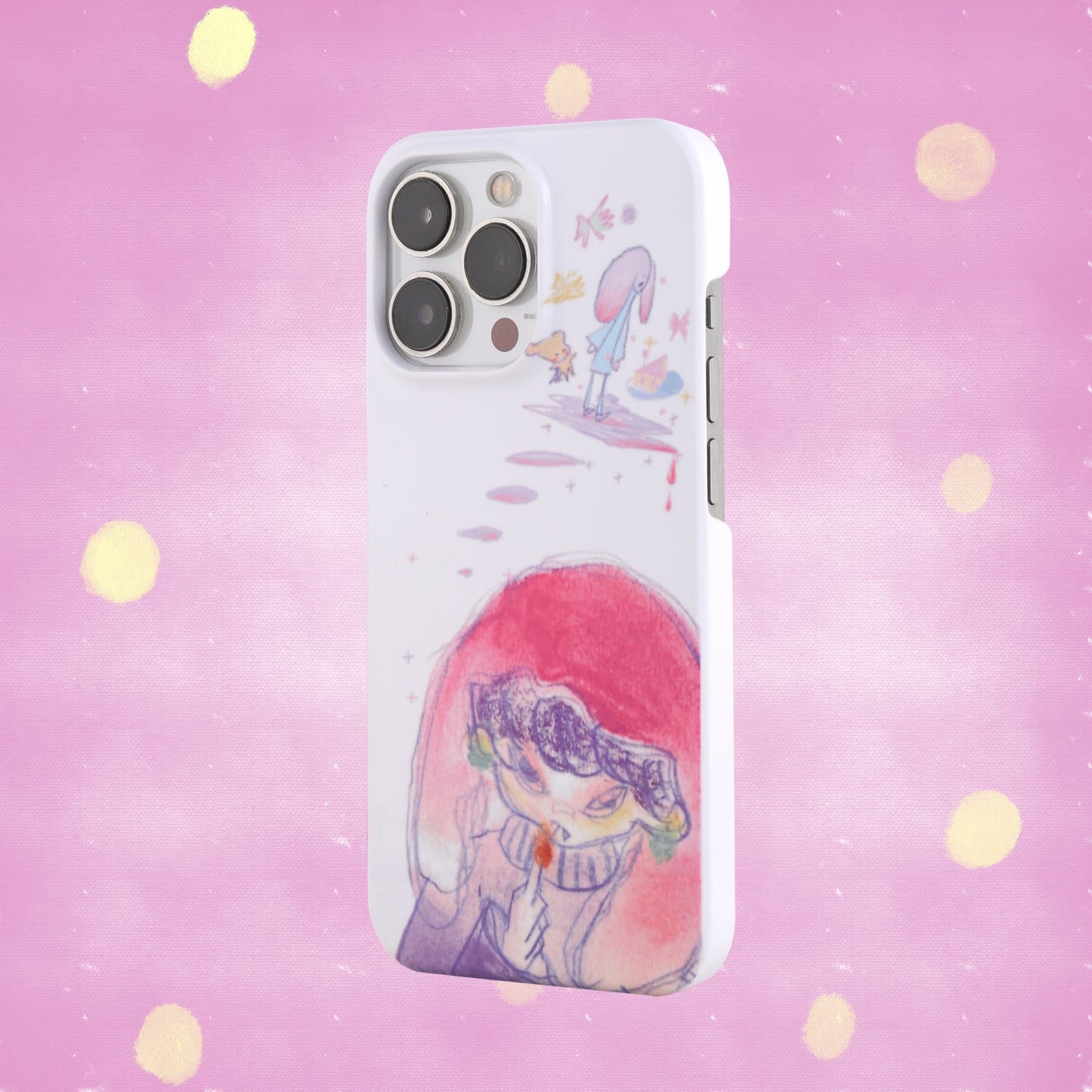 「Original」Sketching young girl phone case