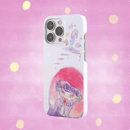 「Original」Sketching young girl phone case