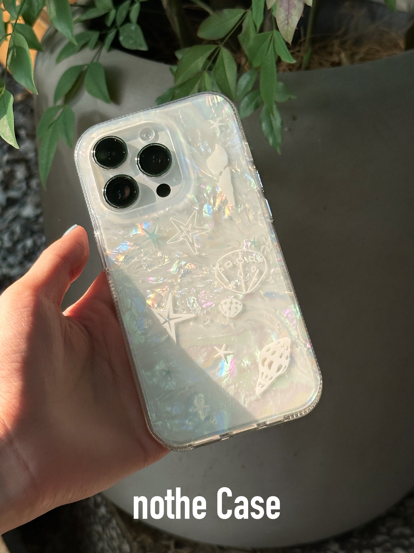 Shell Laser Double Layer Phone Case
