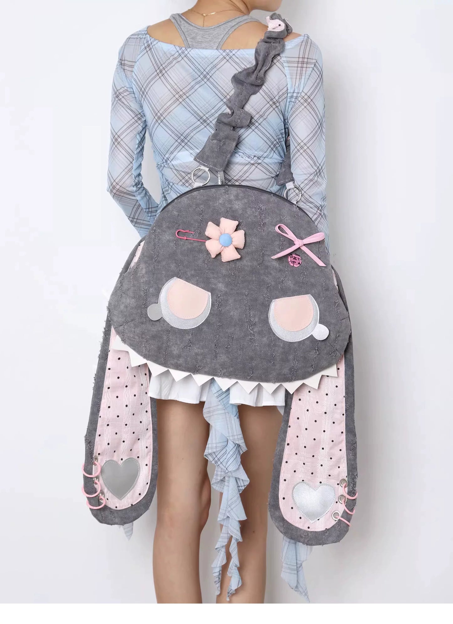 Bunny 2-Way Convertible Backpack & Crossbody Bag | Bag | Three Fleas