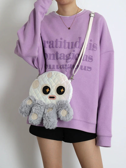 Cute Octopus Crossbody Bag