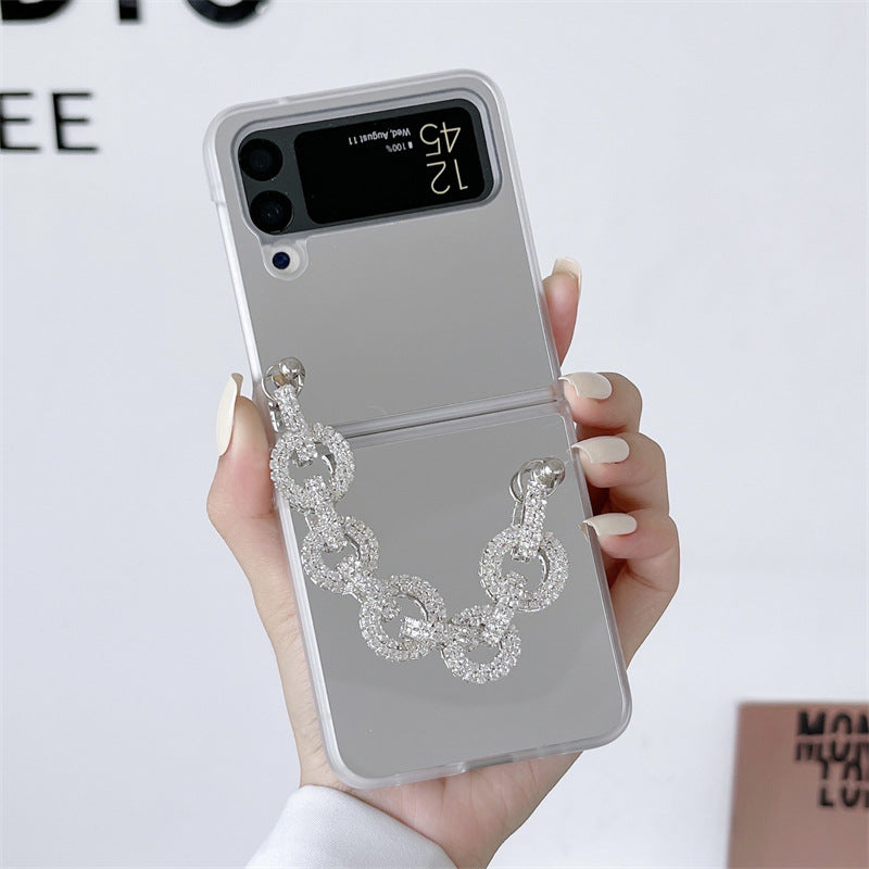Simple bracelet Galaxy Z-Flip3/4 mirror phone case