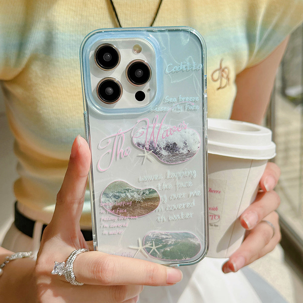 The Waves Blue Phone Case