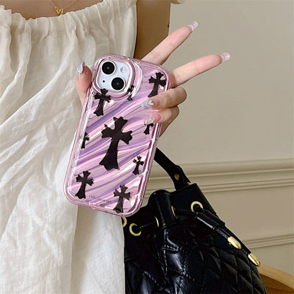 Pink Cross phone case