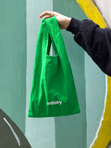 Blue and Green Waterproof Simple Handbag