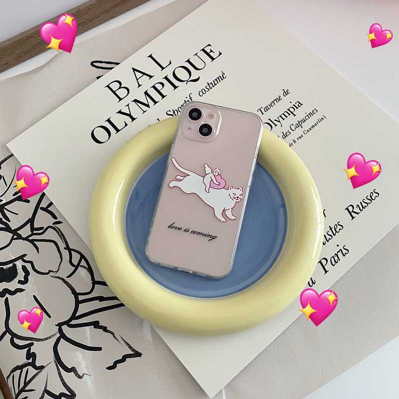 Love Is Coming Cupid Phone Case