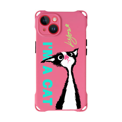 I'm a cat color clash phone case | phone accessories | Three Fleas