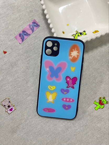 Y2K Pink Butterfly Cat Princess Phone Case