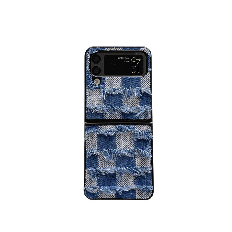 Y2k Tassel denim Galaxy Z-Flip 3/4 phone case