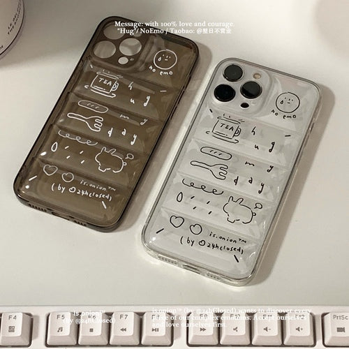 Cartoon Doodle Phone Case