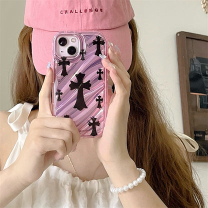Pink Cross phone case