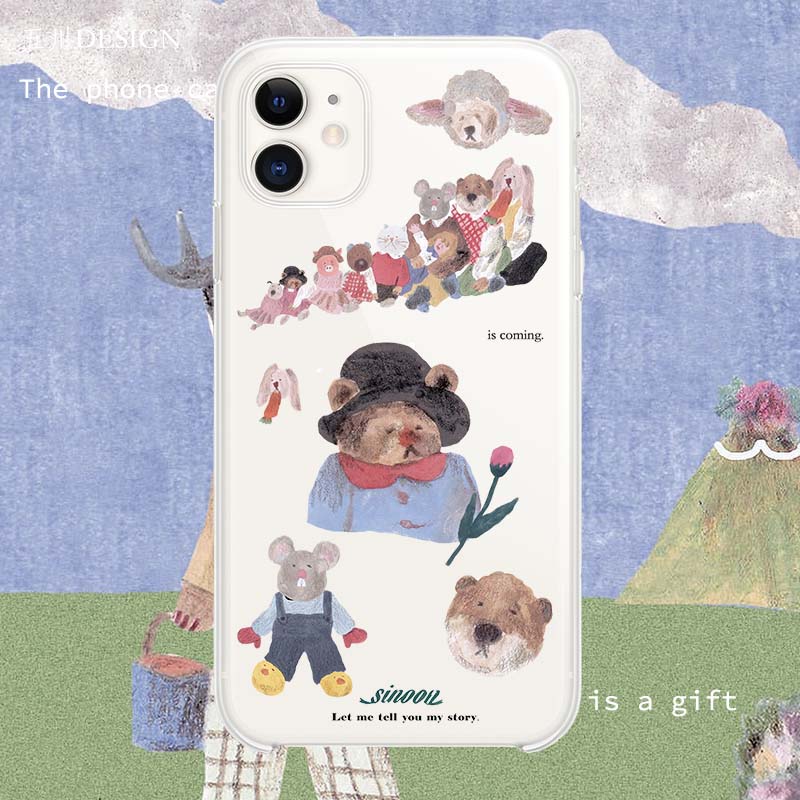 Fairy Tale Picture Book Print Phone Case