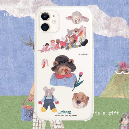 Fairy Tale Picture Book Print Phone Case