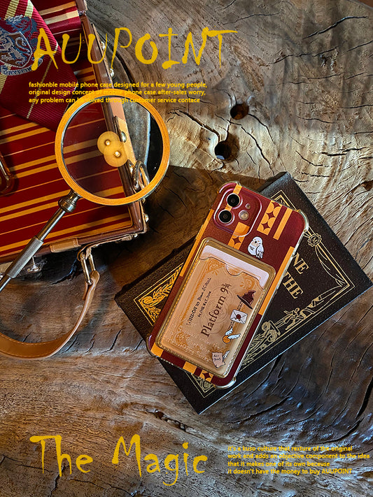 Wizard's Phone Case with Card Slot