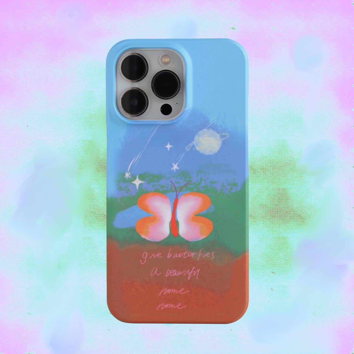 「Original」Butterfly‘s home matte phone case