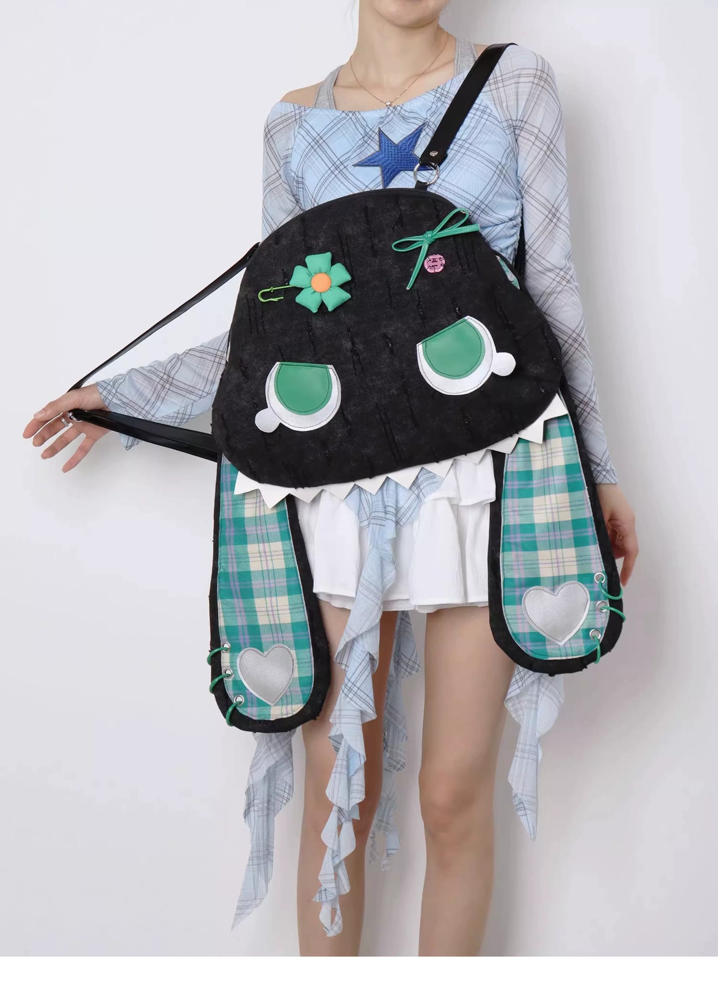 Bunny 2-Way Convertible Backpack & Crossbody Bag | Bag | Three Fleas