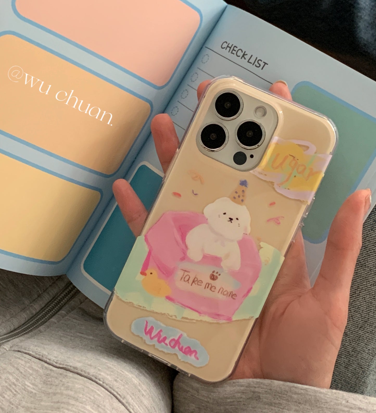 Adopt A Dog Painted Phone Case