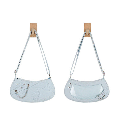 Star Chain Denim Ita-Bag
