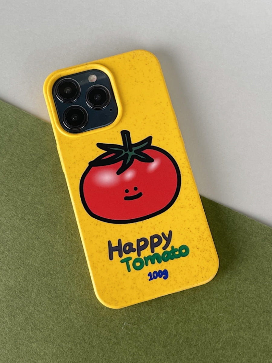 Happy Tomato Degradable Phone Case