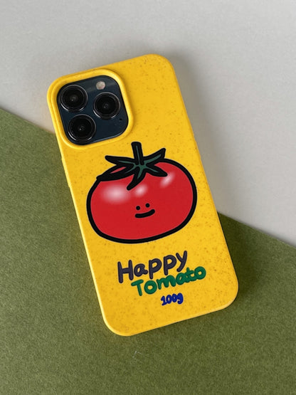 Happy Tomato Degradable Phone Case