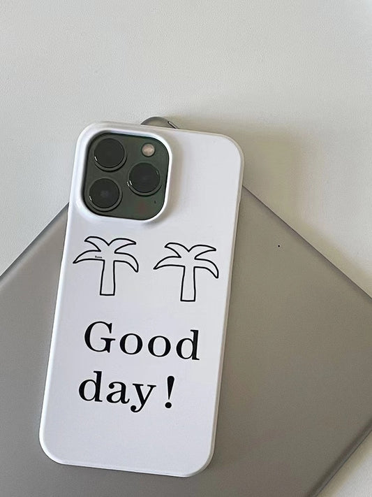 Coconut Tree Good Day Phone Case