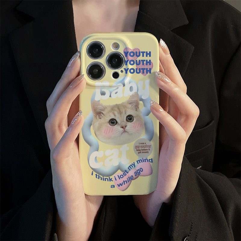 [ Meme Case ] Cat Baby Phone Case | phone accessories | Three Fleas