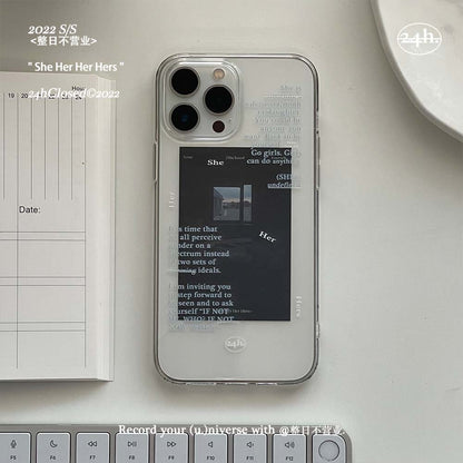 She Is Undefined Phone Case