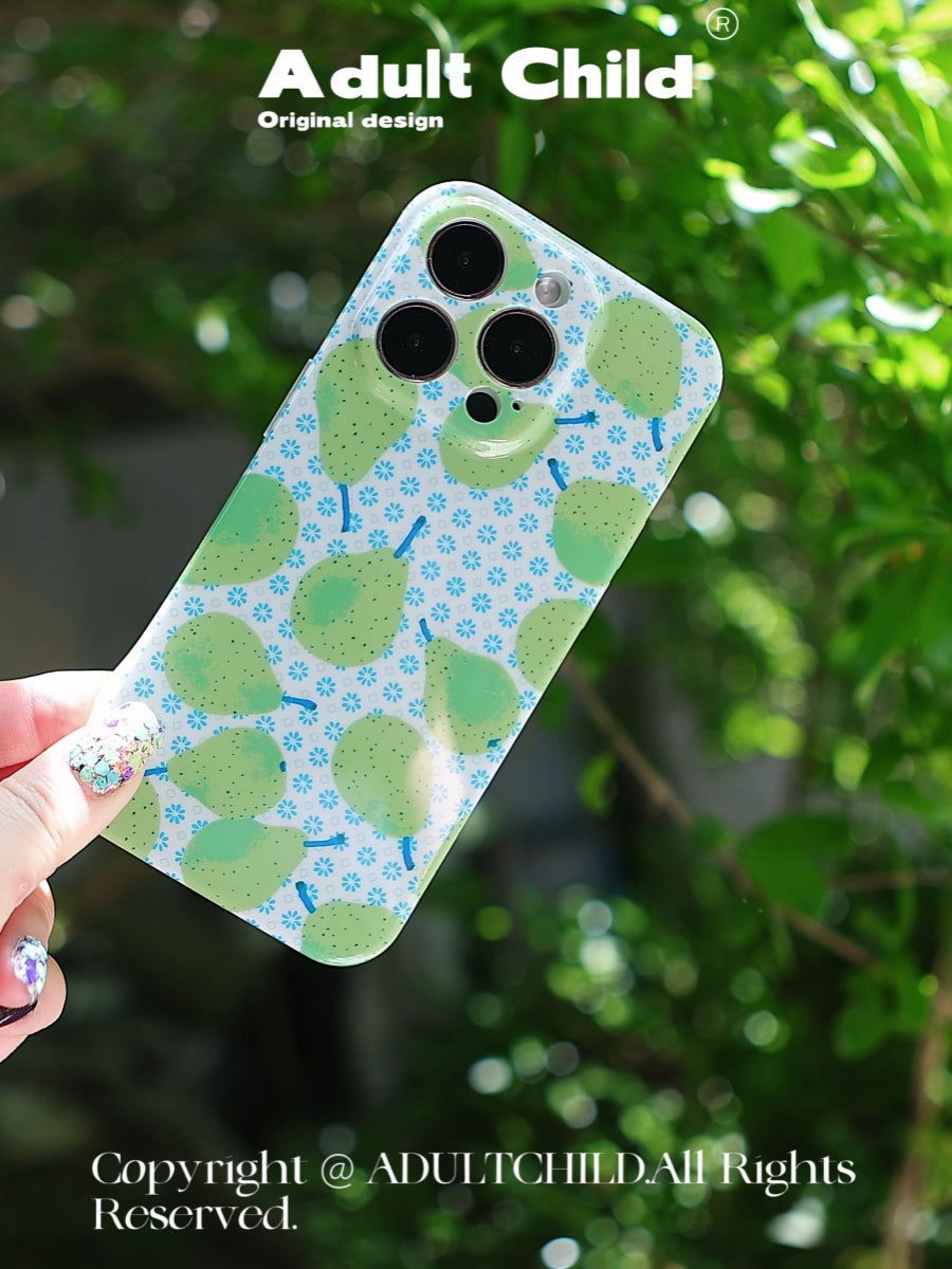 Summer Pear Phone Case | iPhone Case | Three Fleas Summer Pear Phone Case | iPhone Case | Three Fleas