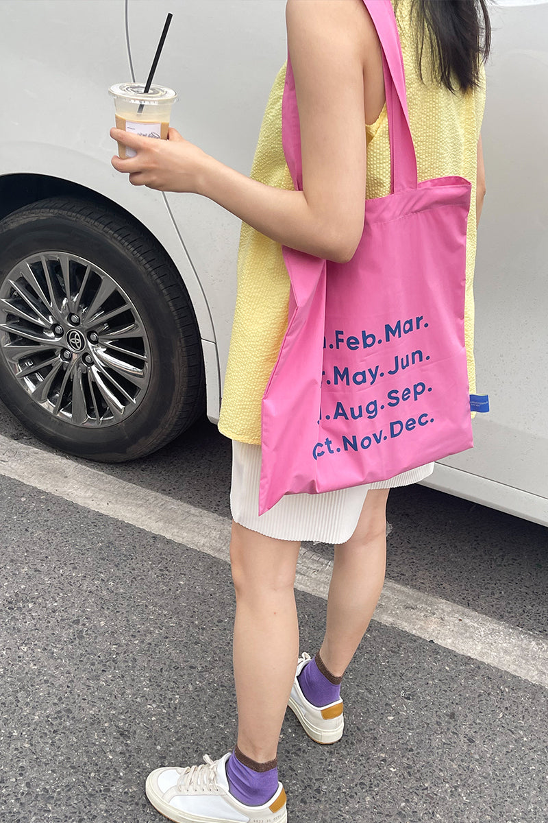 Original Sketch Eco Pink Blue Orange Bags