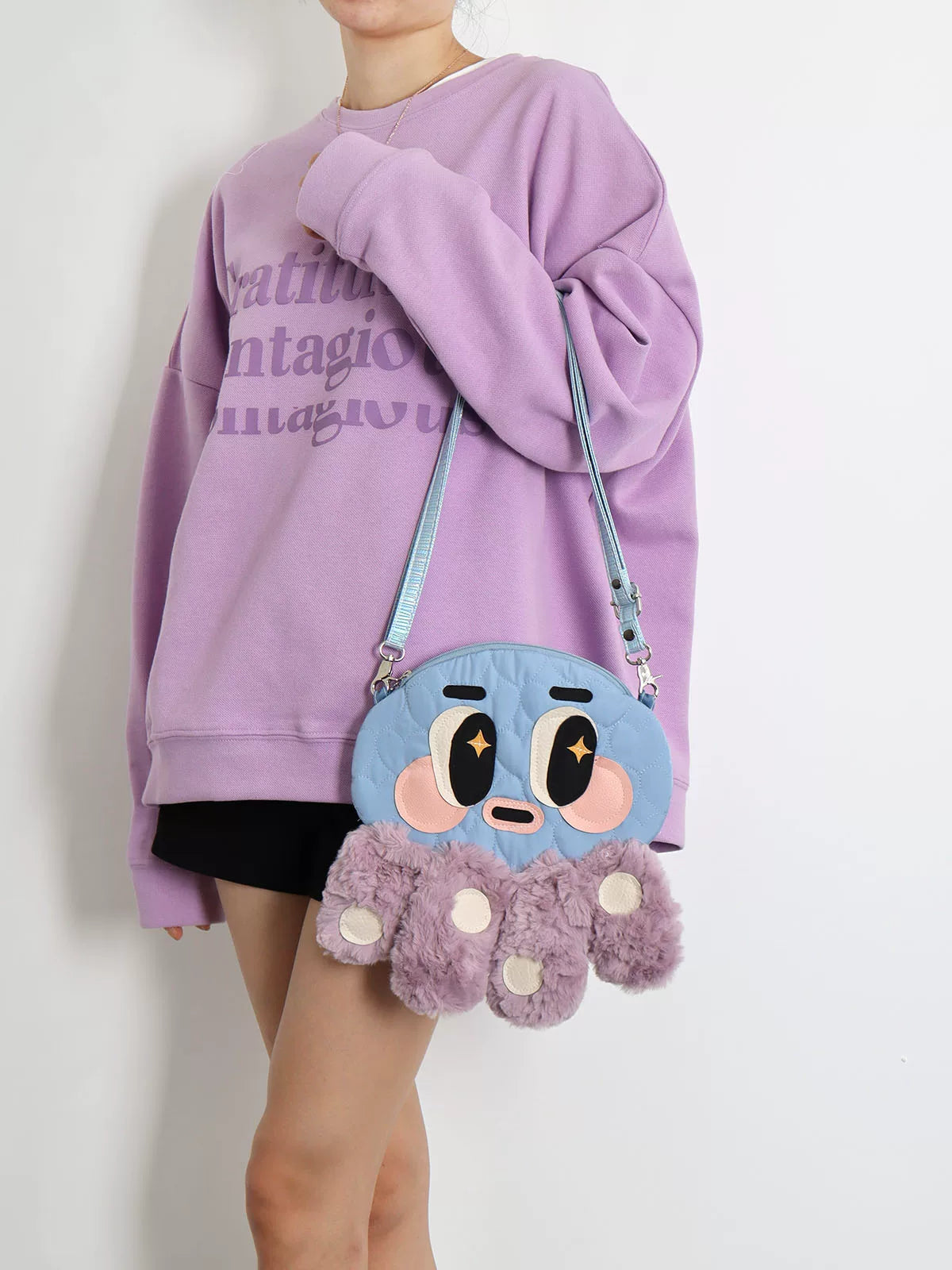 Cute Octopus Crossbody Bag