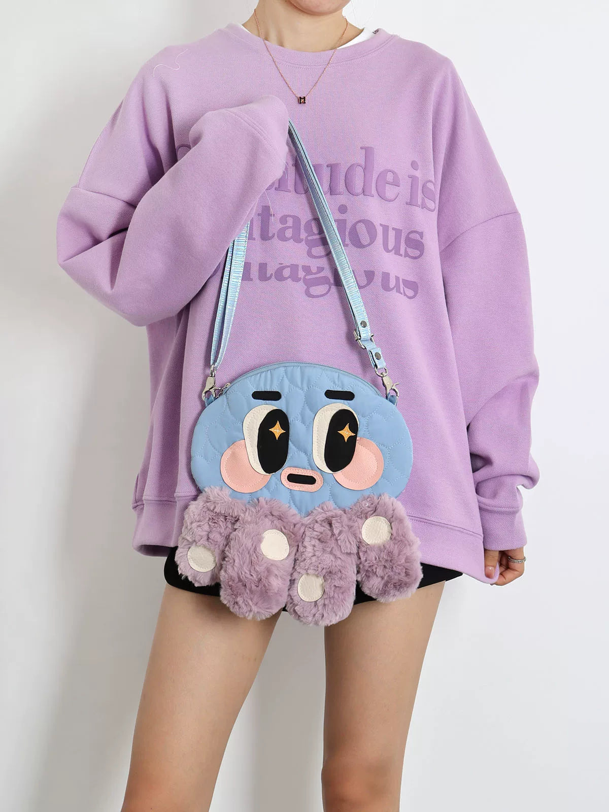 Cute Octopus Crossbody Bag