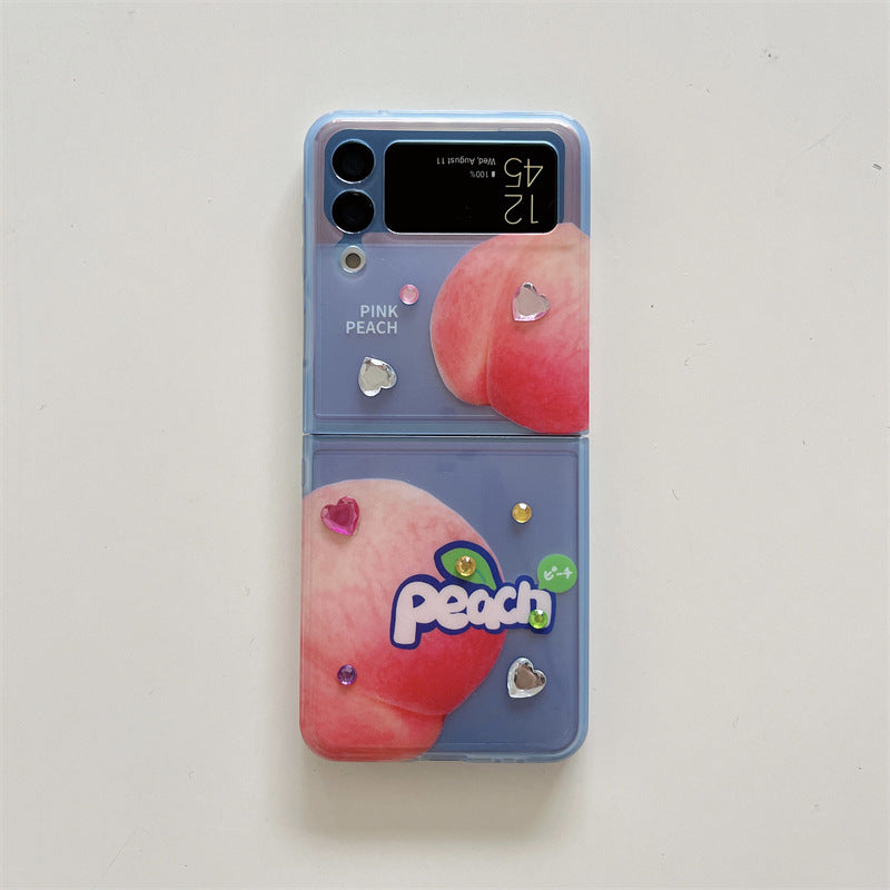 Sweet Peach Galaxy Z Flip3/4 Phone Case