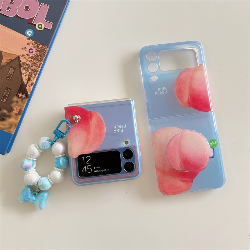 Sweet Peach Galaxy Z Flip3/4 Phone Case