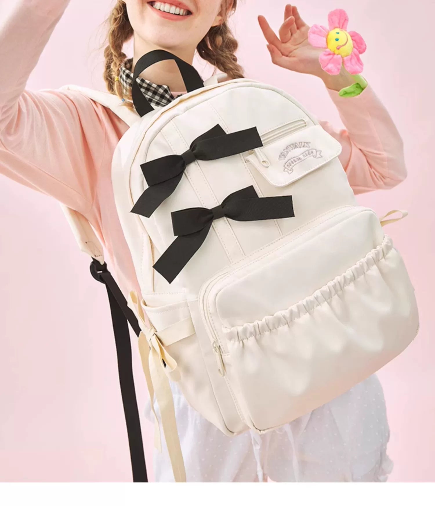 Picnic Lunch Bow Backpack | Bag | Three Fleas