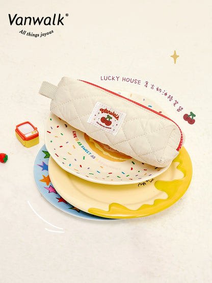Lucky House Cherry Pencil Bag