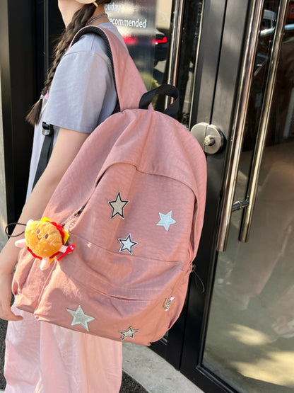 Back To School Stars Patch Backpack