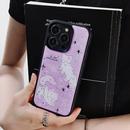 Pretty Kitten Purple Phone case