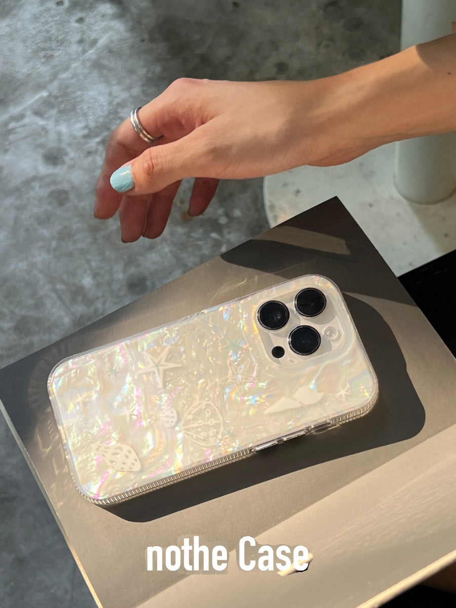 Shell Laser Double Layer Phone Case