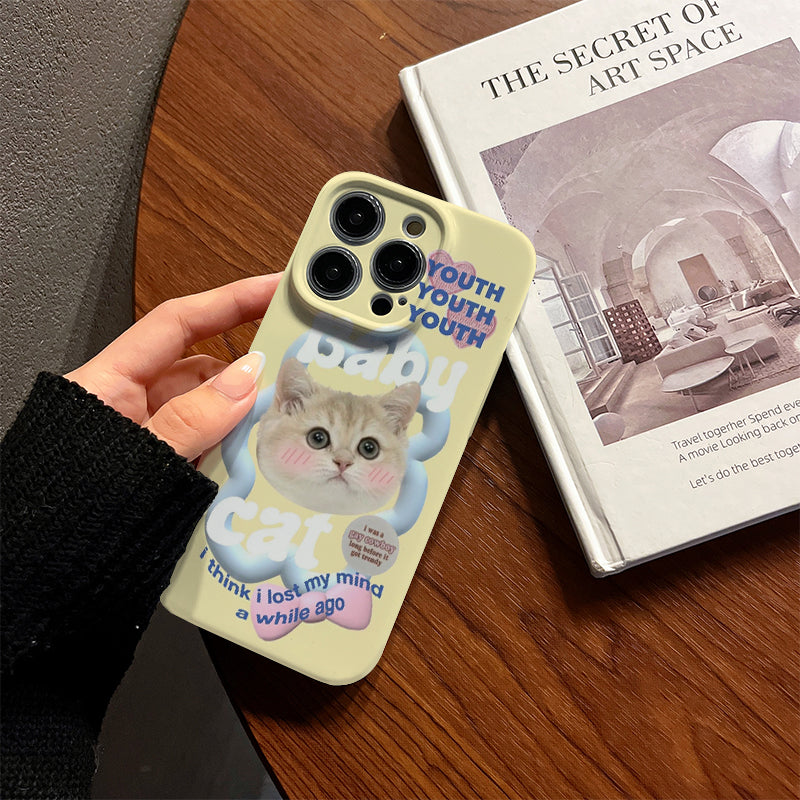 [ Meme Case ] Cat Baby Phone Case | phone accessories | Three Fleas