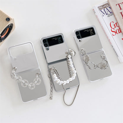 Simple bracelet Galaxy Z-Flip3/4 mirror phone case