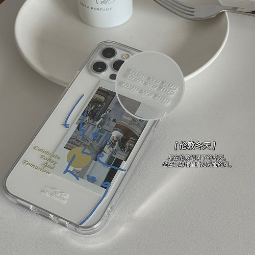 London Winter Collage Phone Case | iPhone Case | Three Fleas