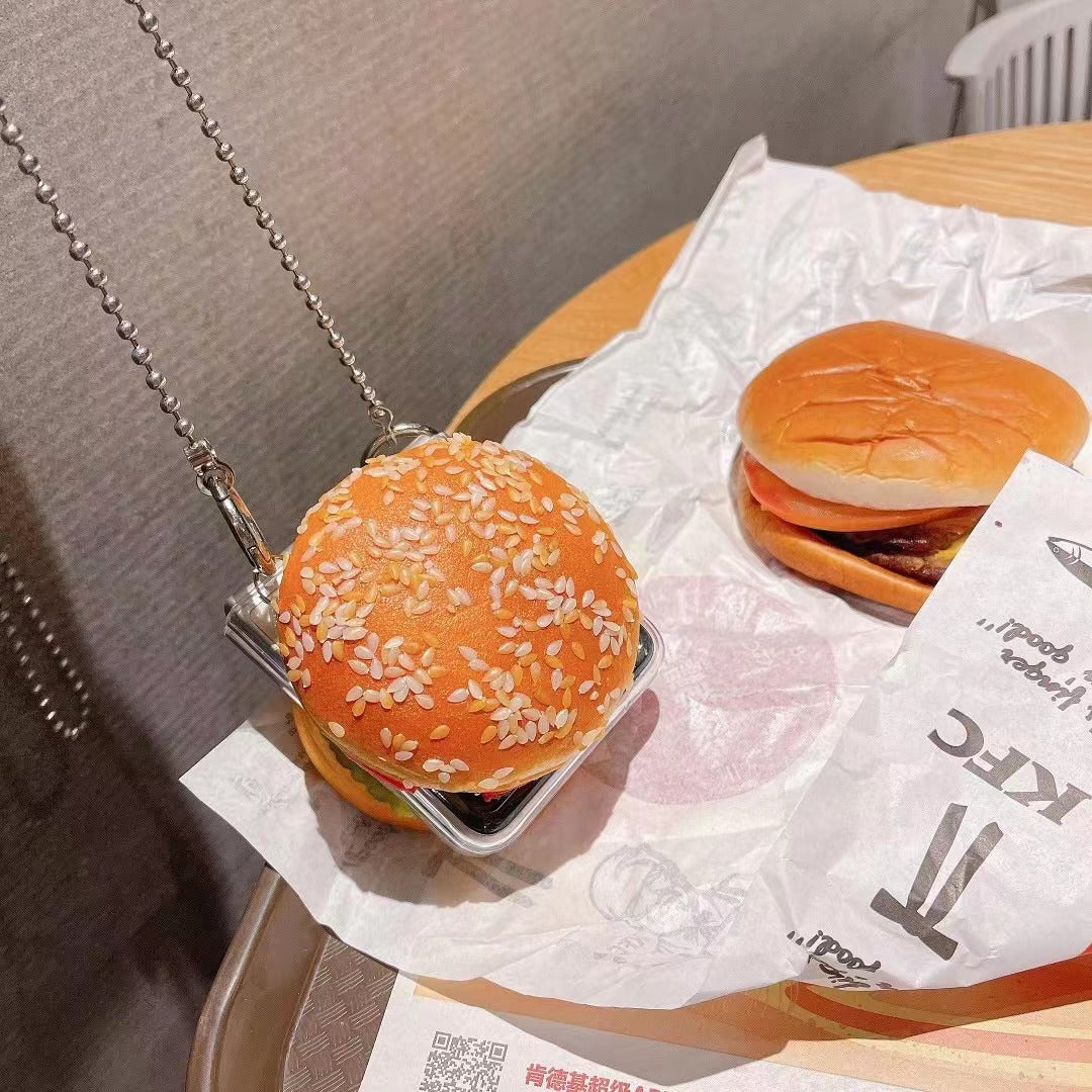 Funny hamburger Galaxy Z-Flip3/4 phone case | Samsung Phone Case | Three Fleas Funny hamburger Galaxy Z-Flip3/4 phone case | Samsung Phone Case | Three Fleas