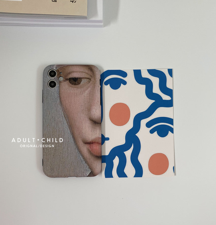 Retro Art Oil Painting Phone Case