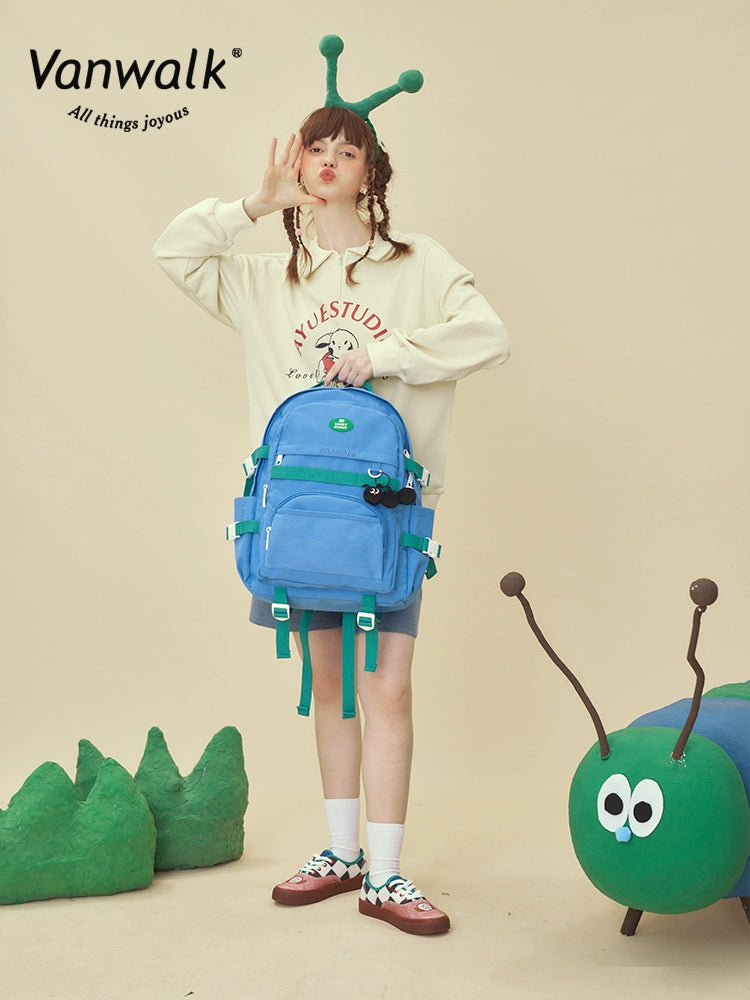 Spring Pack Backpack Spring Park Caterpillar Large Backpack | Bag | Three Fleas