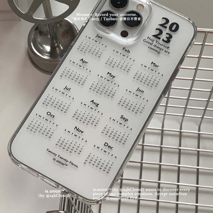 2023 Calendar Phone Case