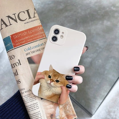 [ Meme Case ] Pinch face cat and dog phone case | phone accessories | Three Fleas