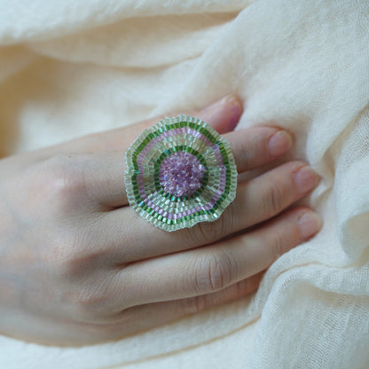 Handmade Vacation Seed Beaded Earrings
