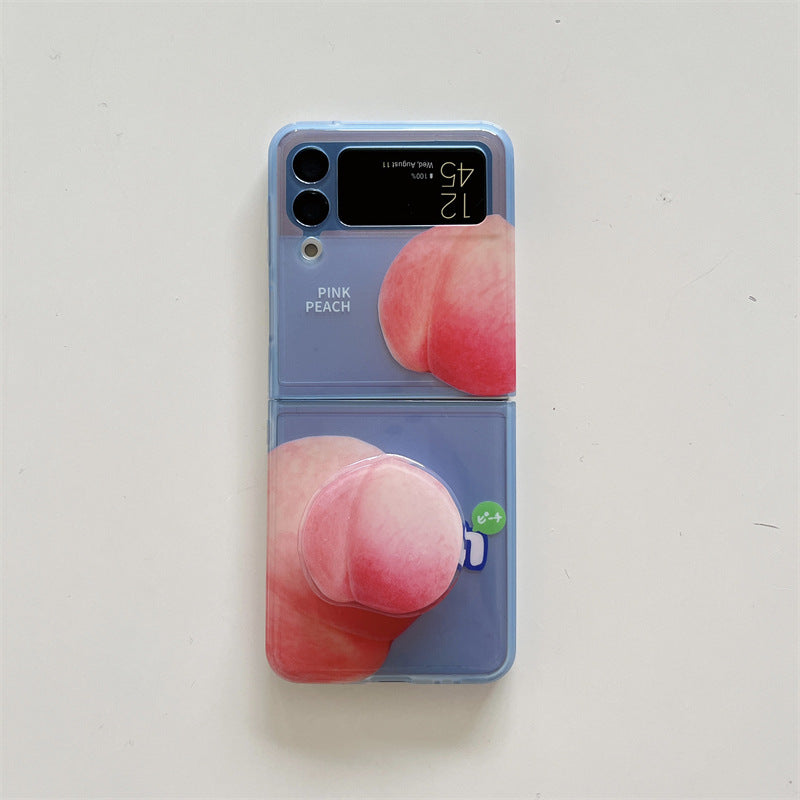 Sweet Peach Galaxy Z Flip3/4 Phone Case